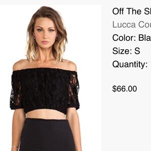 Lucca Couture Crop Top